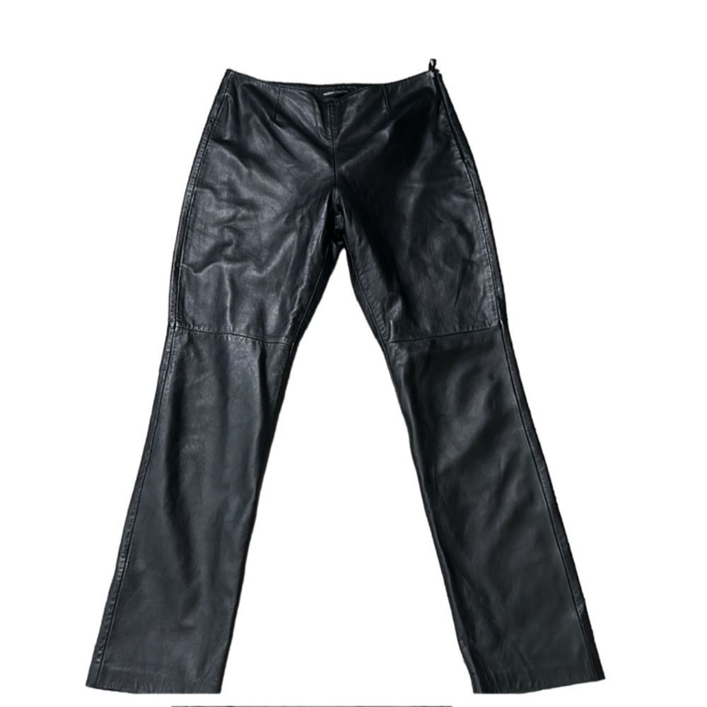 Moda international leather pants size 6p